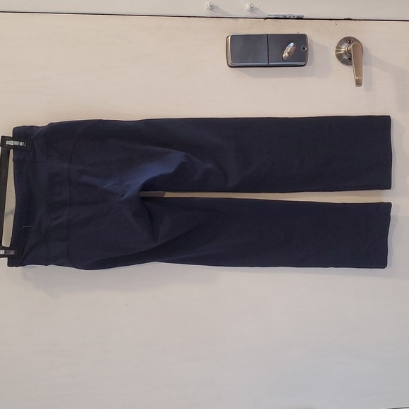 Athleta Navy Metro Crop Kick Flare Pant XXS - Picture 5 of 9